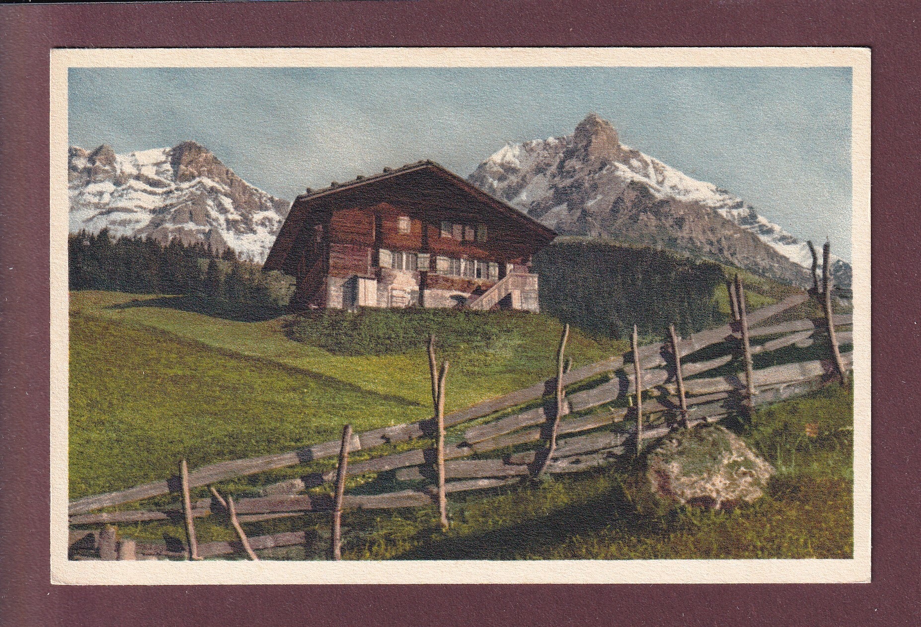 Bauernhaus bei ADELBODEN - Grosslohner - Mittaghorn