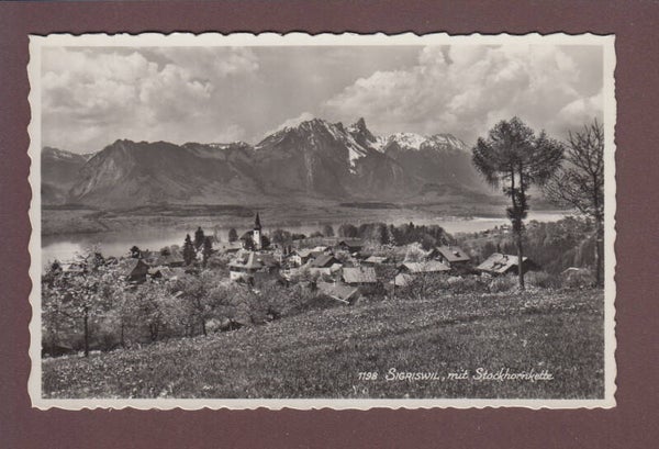 SIGRISWIL - Stockhornkette - 1955