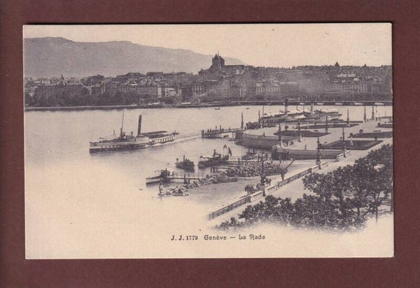 GENEVE - Rade - Bateau CGN Simplon