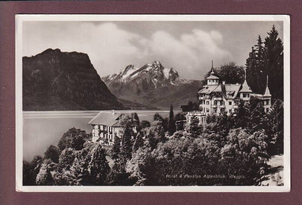 WEGGIS - Hotel Alpenblick // Eckbug //