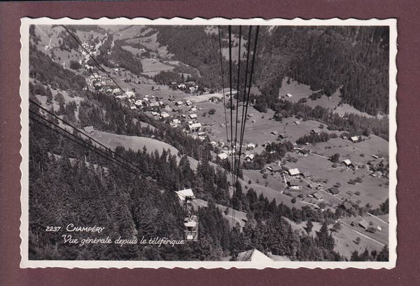 CHAMPERY depuis le téléférique