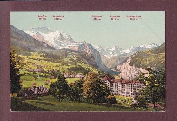 WENGEN - Jungfrau - 1909