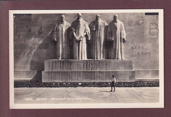 GENEVE - Monument de la Réformation