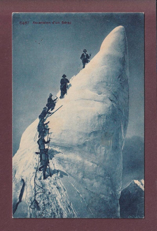 ALPINISME - Ascension d'un sérac