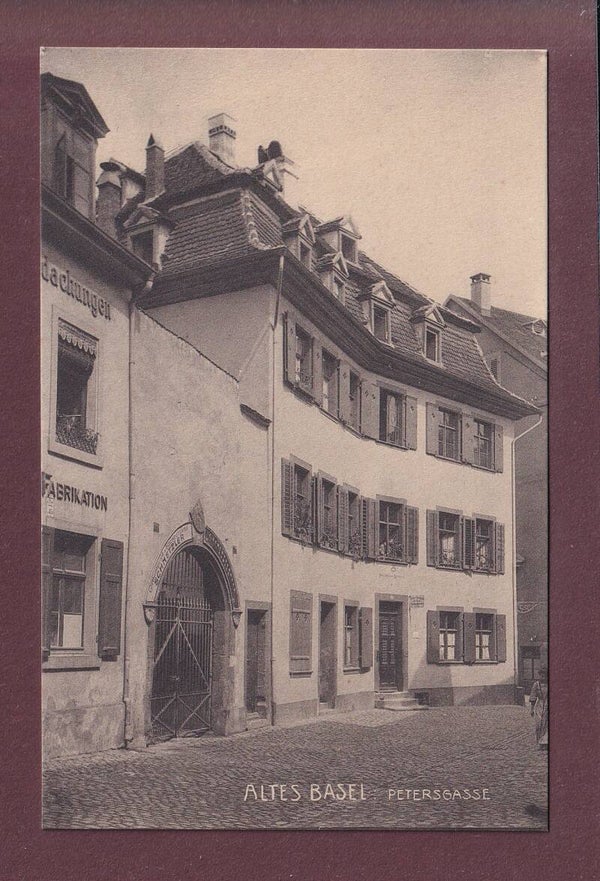 Altes BASEL - Petersgasse