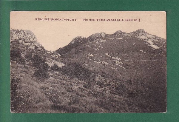 PELUSSIN-MONT-PILAT - Pic des Trois Dents