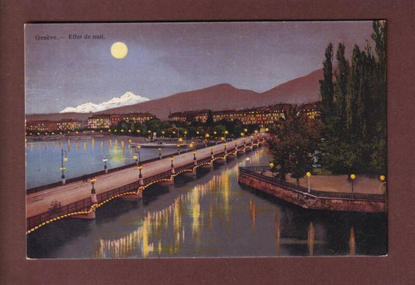 GENEVE de nuit