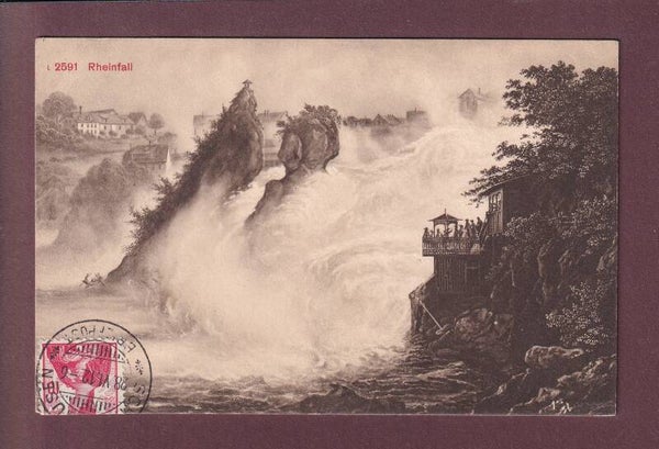 RHEINFALL - 1912