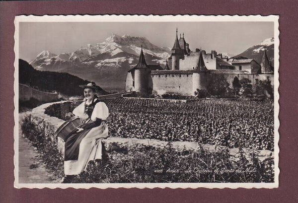 AIGLE - Château - Vaudoise - Dents du Midi - 1940
