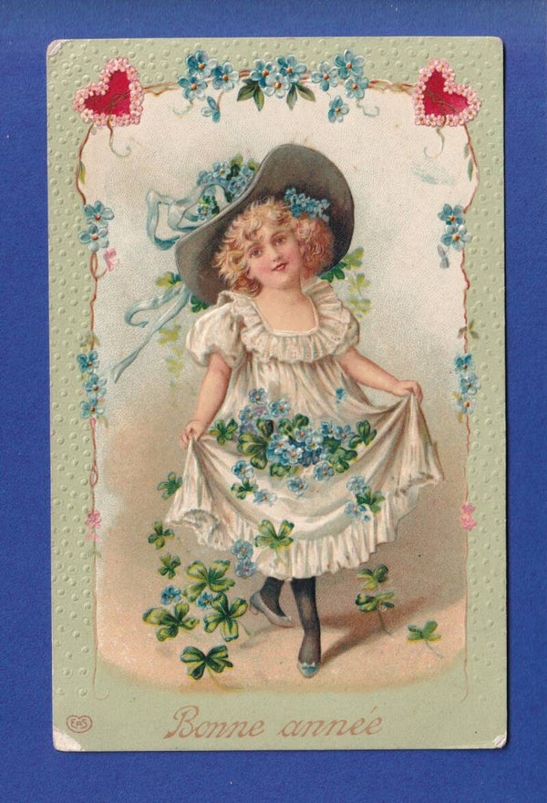 NOUVEL AN - Enfant - Fleurs