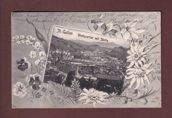 ST. GALLEN - Westquartier - 1907