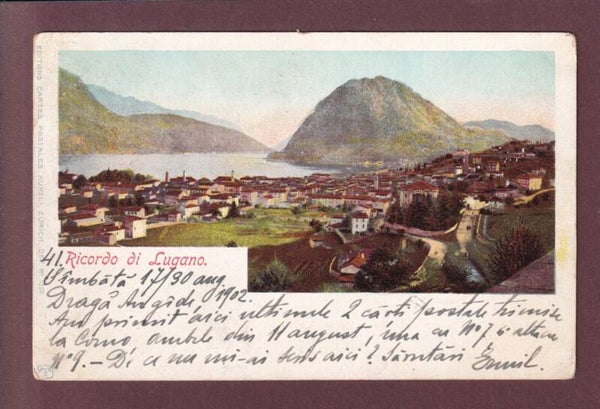 Ricordo di LUGANO - 1902