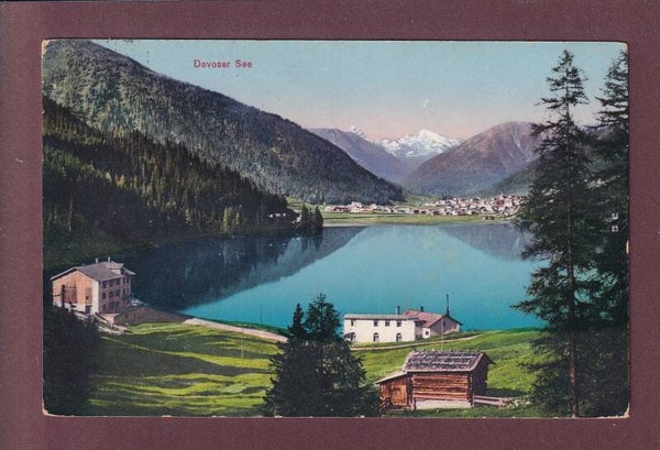 DAVOS - Davosersee - 1922