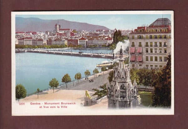 GENEVE - Monument Brunswick