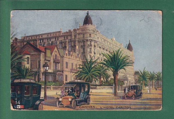 CANNES - Hôtel Carlton // léger pli d'angle //