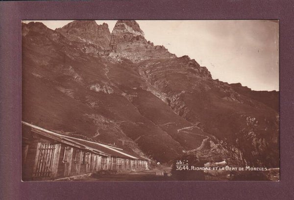RIONDAZ - Dent de Morcles - 1922