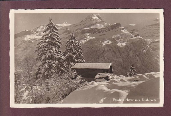 Hiver aux DIABLERETS - 1934
