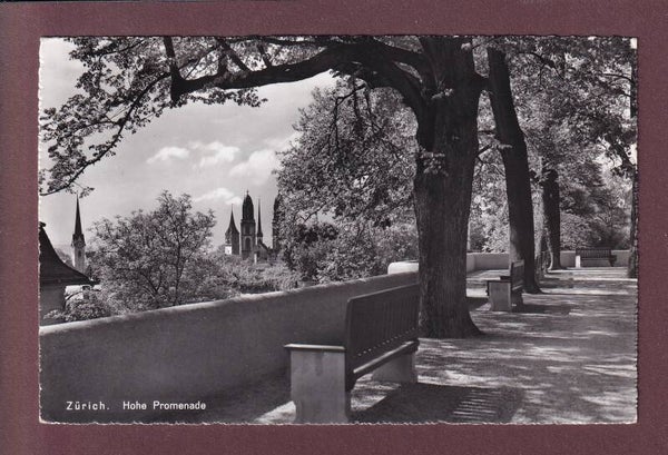 ZÜRICH - Hohe Promenade - 1957