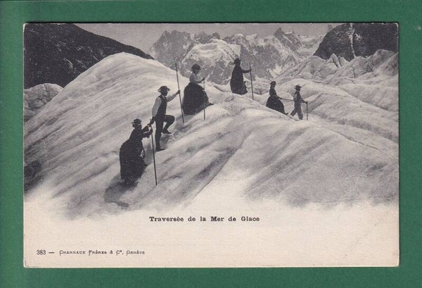 CHAMONIX - Traversée de la Mer de Glace
