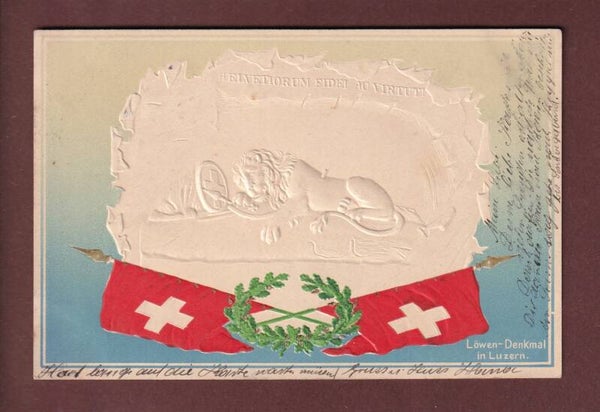 LUZERN - Löwendenkmal - 1902 Präge