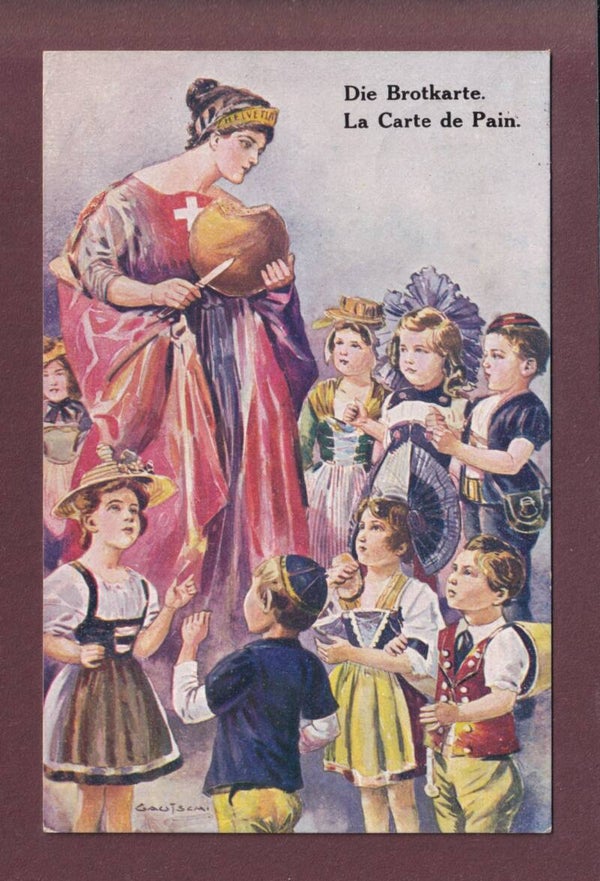 BROTKARTE / CARTE DE PAIN - 1918