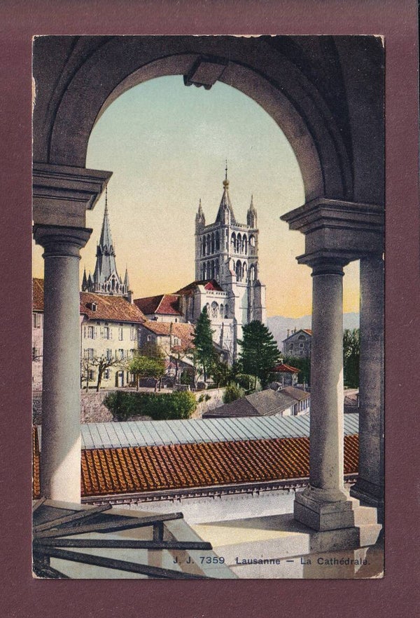 LAUSANNE - Cathédrale - 1923