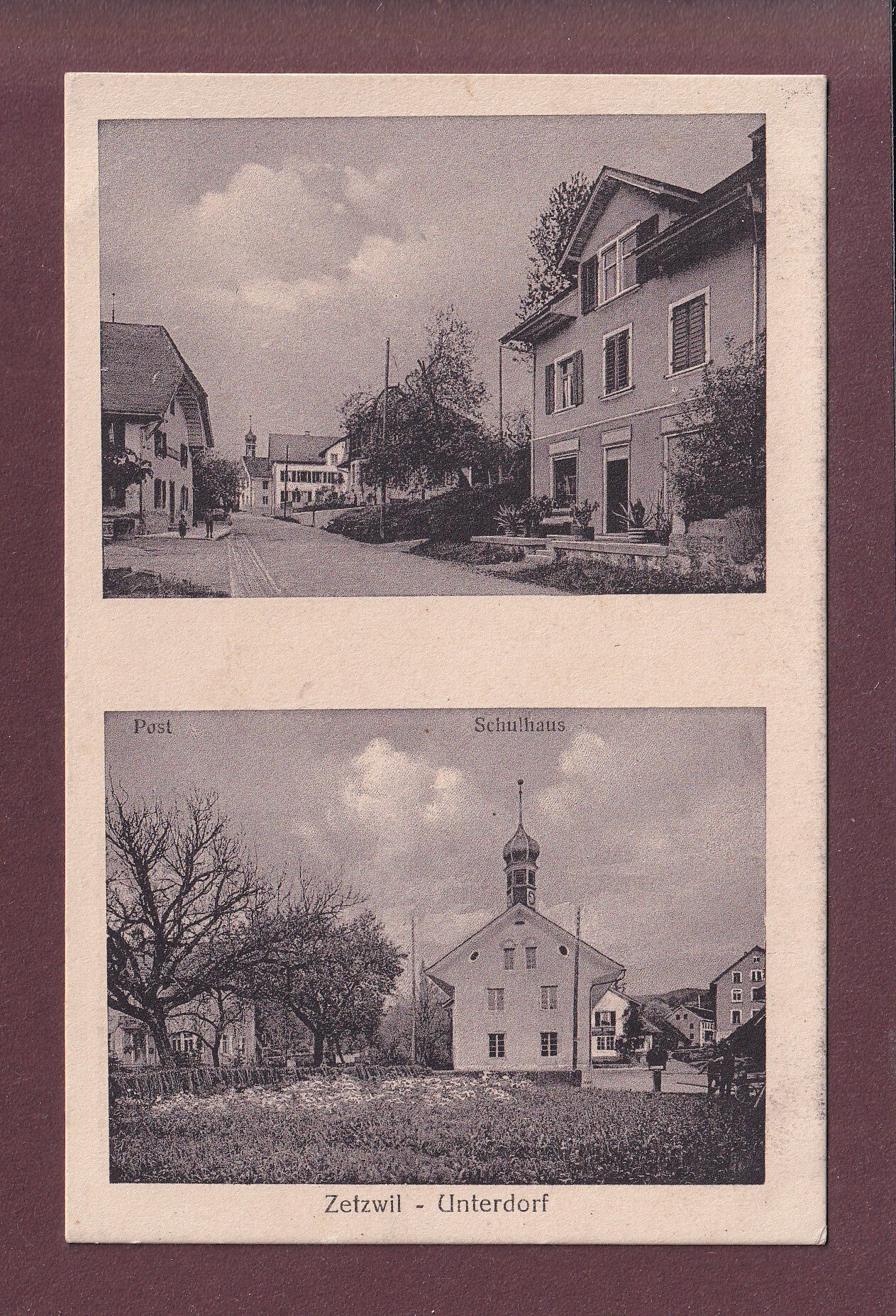 ZETZWIL - Unterdorf - 1918