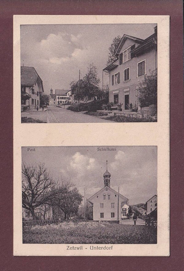 ZETZWIL - Unterdorf - 1918