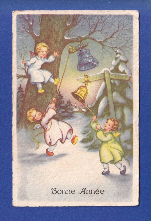 NOUVEL AN - Enfants - Cloches - 1940