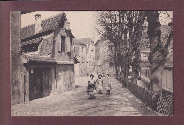 Altes BASEL - St. Albantal - Leute