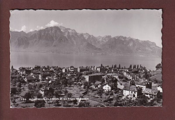 MONTREUX-CLARENS et les Alpes de Savoie