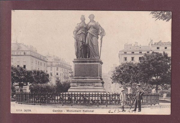 GENEVE - Monument National - CPN