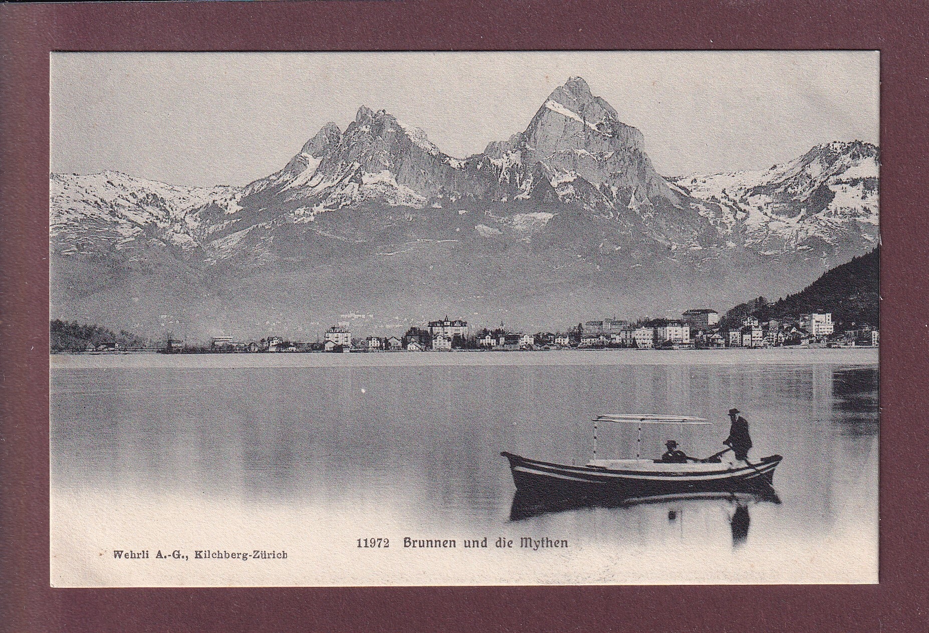 BRUNNEN - Mythen - Boot