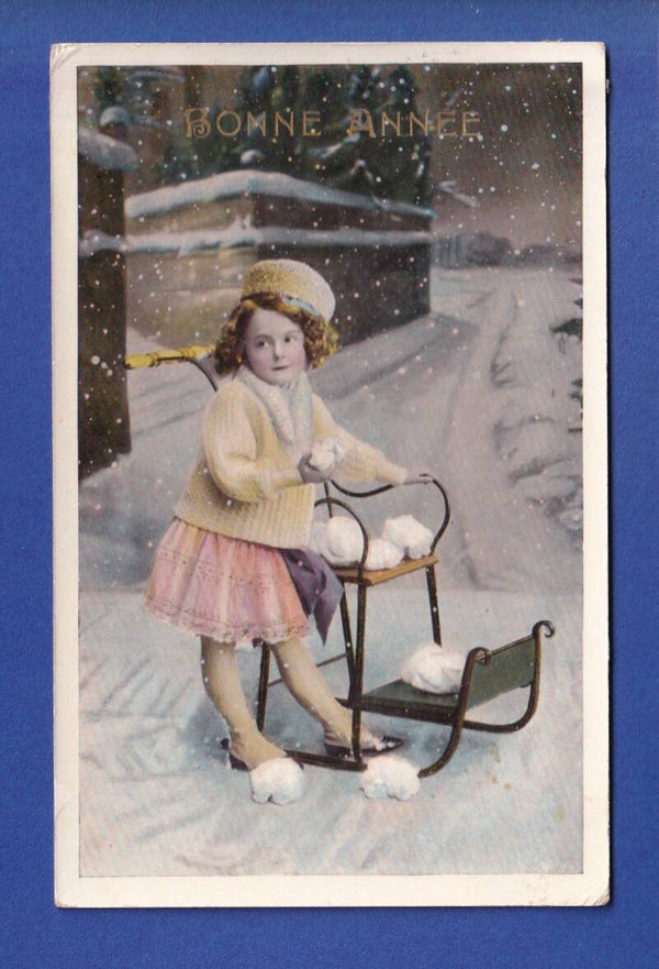 NOUVEL AN - Enfant - Neige