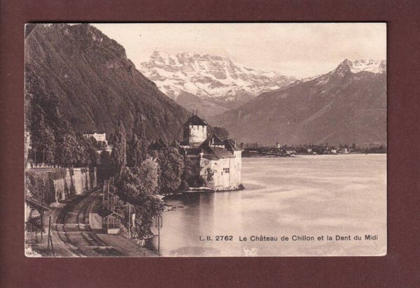 CHILLON et Dents du Midi - 1911