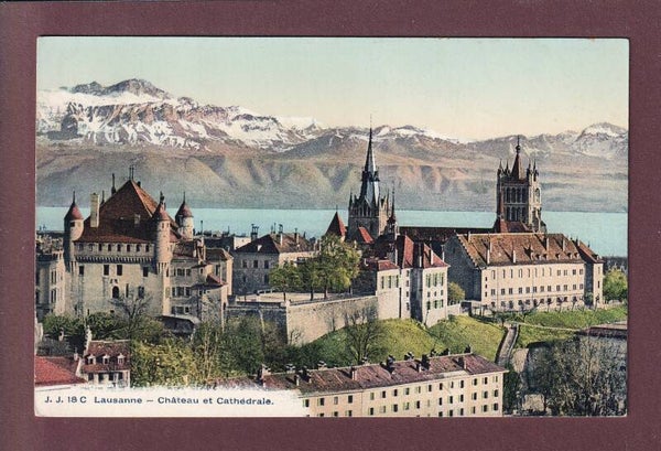 LAUSANNE - Château et Cathédrale