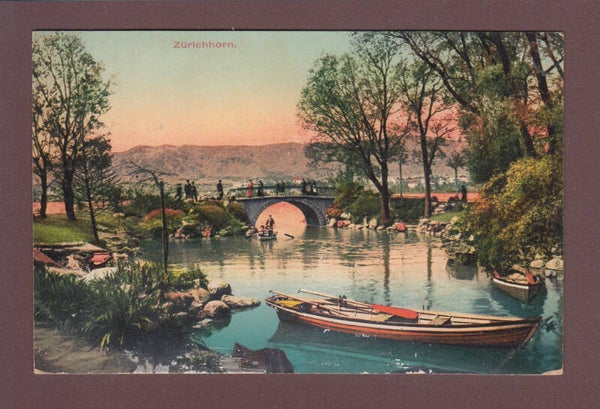ZÜRICH - Zürichhorn - 1908