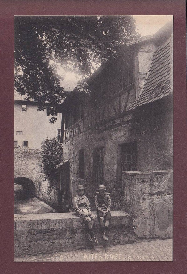 Altes BASEL - Klingental - Kinder