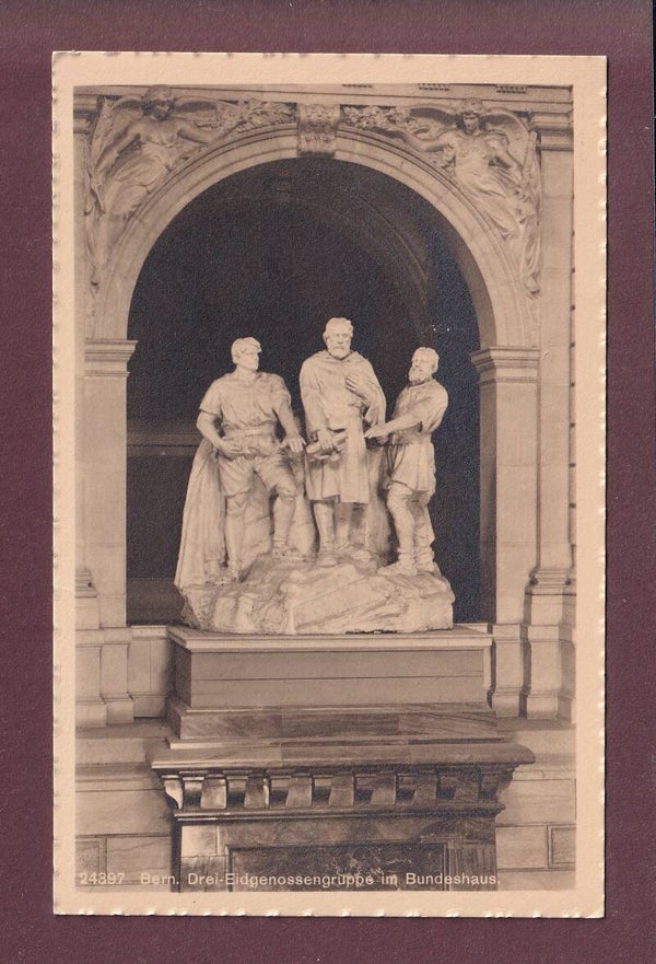 BERN - Bundeshaus - Eidgenossengruppe