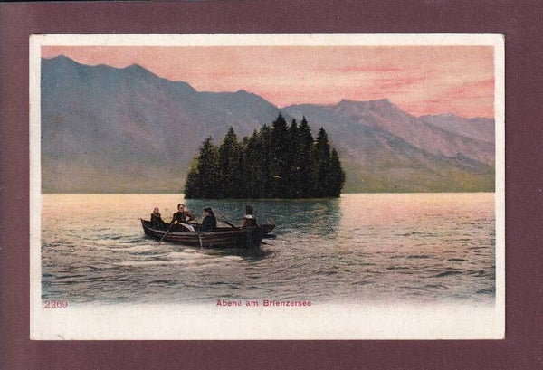 Abend am BRIENZERSEE - Boot