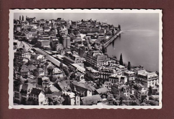 MONTREUX - Vue partielle avec la gare