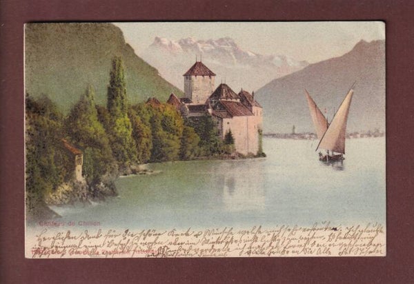 Château de CHILLON - Dents du Midi - 1909