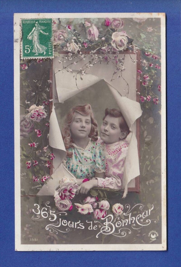NOUVEL AN - Enfants - Fleurs