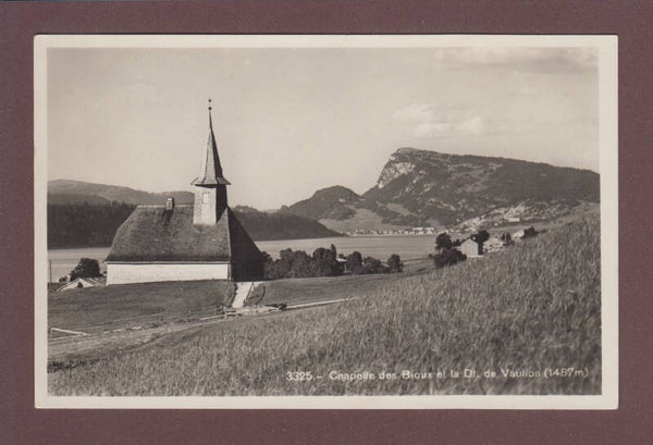 LES BIOUX - Chapelle - Dent de Vaulion - 1933