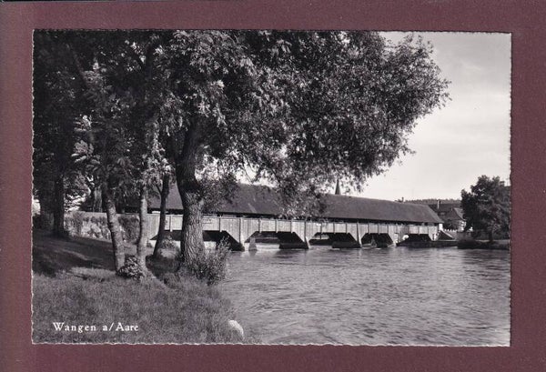 WANGEN an der Aare - Holzbrücke