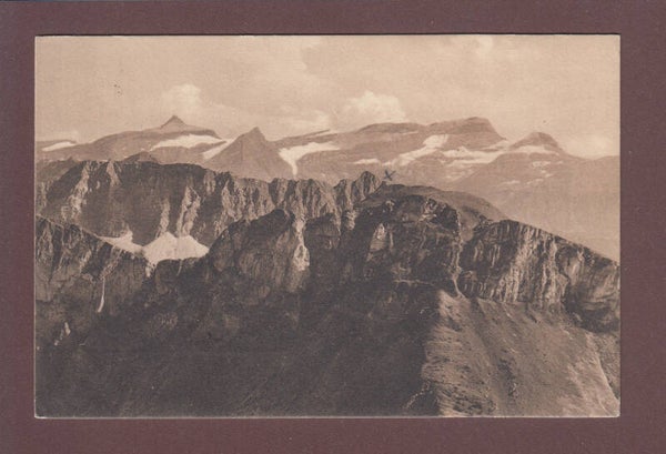 LES DIABLERETS vus des Rochers de Naye - 1924