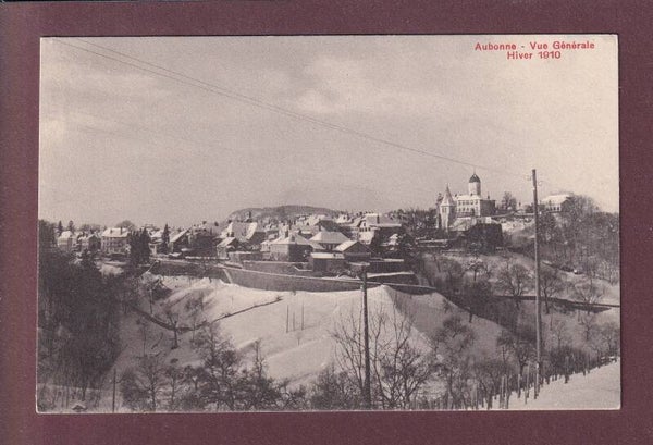 AUBONNE - Hiver 1910