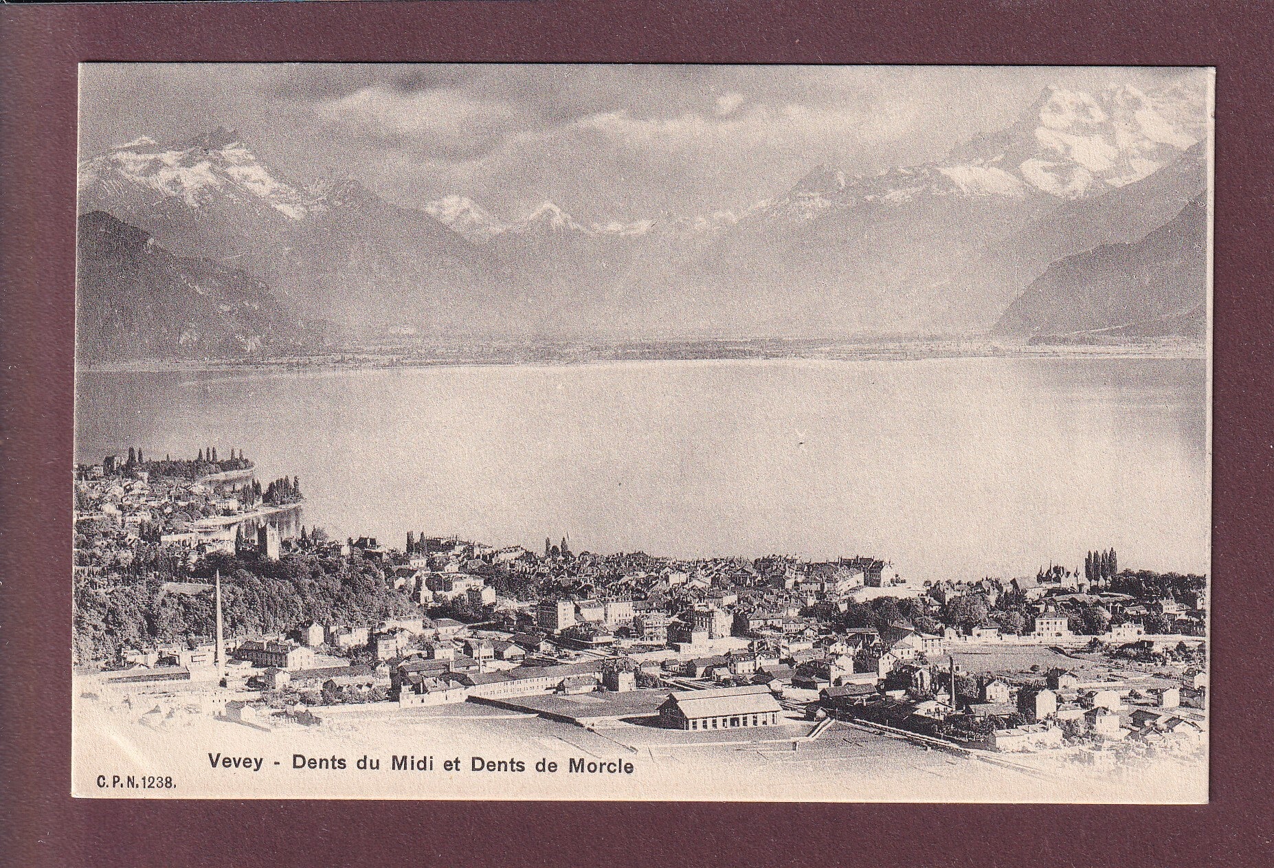 VEVEY - Dents du Midi - CPN