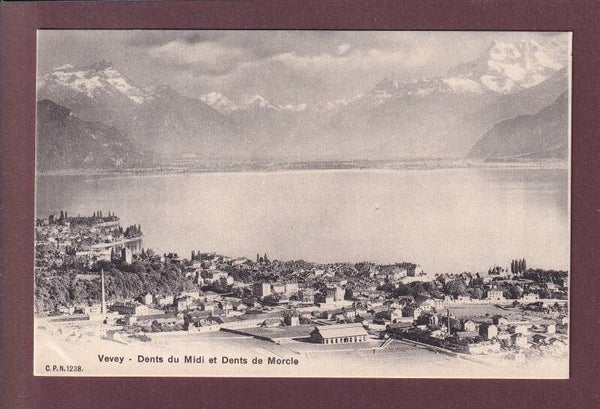 VEVEY - Dents du Midi - CPN