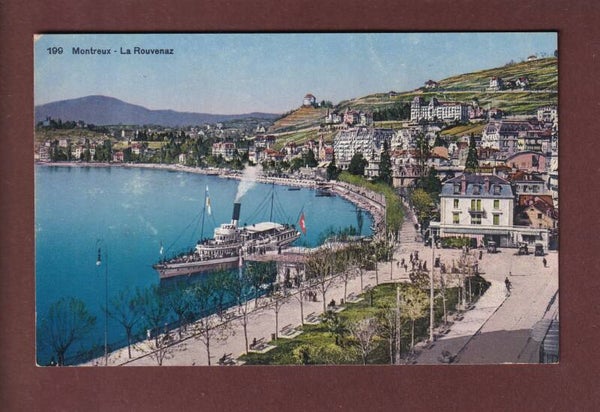 MONTREUX - La Rouvenaz - Bateau
